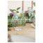 New Arrival Clear Acrylic Table Number With Stands Hexagon Table Numbers For Wedding Decorations