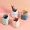 Fashion Pen Holder Office Makeup Desktop Multi-Function Storage Pencil Case