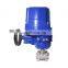 Two Ways Stainless Steel 304 Explosion Proof  Threaded Motorized Electric Ball Valve