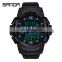 Sanda 6002 New Analogue LED Mens Watches Chrono Luminous Water Proof Sport Men Digital Watch