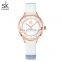 Shengke 9026 Latest Girls Quartz Watches Small Case Scale Waterproof Fashion Watches Ladies Simple