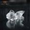 Liuli Crystal Art Lotus Leaf Incense Plate for Tea Table Decorative accessory