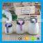 Hot sale glass milk pudding bottle clear glass bottle with screw lid                        
                                                                                Supplier's Choice