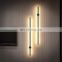 Simple Modern Adjustable Wall Mounted Lights Indoor Flexible LED Decorative Long Line Wall Lamp