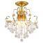 Indoor Chandelier Modern K9 Crystal Led Lighting Crystal Ceiling Mounted Crystal Lights CE Lighting and Circuitry Design