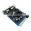 Card type Gigabit  single mode 1310nm SC 20km chassis fiber optic media converter