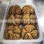 Automatic Bag Pouch Flow Servo Sealing Food Frozen Bun Cake Bread Plastic Tray Packing Machine