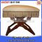 American style round seater wooden foot stool cross step stool bedroom livingroom furniture
