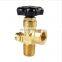 OEM safety gas cylinder valve oxygen brass gas valve