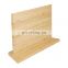 Bamboo Knife Block Magnetic Universal Knives Holder Bamboo Knife Stand For Kitchen Accessories Organizer