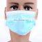 3 Ply Disposable Non-woven Face Mask With Ear-loop Or Tie-on