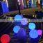 acrylic globe solar hanging decorative large outdoor christmas led glowing orb balls pool light