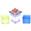 illuminated outdoor furniture led cube chair hookah lounge furniture seating