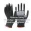 13Gauge Polyester Liner Palm Nitrile Coated Gloves Nylon Nitrile Gloves Nitrile Dipped Work Gloves