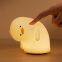 New Cute Creative Kids Baby Bedroom Decor Gift Soft Silicone Adjustable Usb Touch Sensor Duck Night Light Lamp