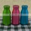 colored glass bottle candle glass craft for gift glass vase for home decoration                        
                                                Quality Choice