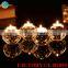 2015 new ball crystal glass candle holder for decoration gift