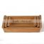 Wholesale Customize Export Quality SGS Antique Bamboo Serving Tray