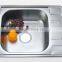 Guangdong factory single bowl stainless steel sink with drainer HD5848B