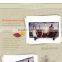 Rock photo frame for sublimation printing, Rectangle shape with footstand photo frame Rock photo frame for sublimation