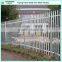 2.75 meters high zinc coating steel palisade D section fence