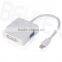 3 in 1 Mini Displayport DP to VGA DVI MDI Adpater Cable for Macbook