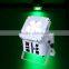 6pcs 6in1 RGWBA+UV LED Stage Par Light