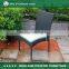 outdoor rattan aluminum stacking chair