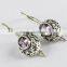 Special Moment Purple Amethyst Earring, Indian Jewelry Manufacturer, Silver Jewelry Exporter