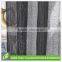 Shaoxing textile Window use Transparent voile curtain with tassel