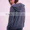 Guangzhou Factory OEM Service Zip up Cotton Women Men Plain Hoodies