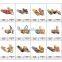 Quinquagenarian sandals female genuine leather wedges comfortable flat heel slippers mother shoes beach sandals 2016