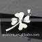 Wholesale New Jewelry Classic Charm Silver Clover Stainless Steel Necklaces & Pendants Gift