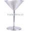 stainless steel champagne goblet red wine cup