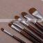 Wood Handle Nylon Hair 6pcs Set Artist Brush Watercolor Brush 6pcs Set