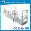 hot galvanized suspended access platform / suspended cradle / gondola platform with mobile rail