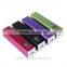 Christmas gift powerbank Portable 2000mAh 2200mAh 2600mAh aluminium mobile power bank Portable External Battery Charger