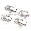 2015 colored High Quality Stainless Steel Anchor Shackles U shackle Bow shackles for paracord