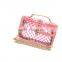 High fashion ladies cheap dot clear pvc plastic messenger bag