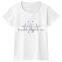 Summer girls cotton tee rhinestones iron on tshirt