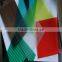 long life span uv coating sunlight roofing color hollow polycarbonate sheet for motor shed
