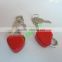 New design Decorative heart shape metal Padlock for bag accessories