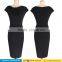 2015 new arrival elegant OL ladies formal knee length business career office dresses for work wear