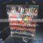 Nail polish display racks acrylic nail polish display wall mounted nail polish display rack
