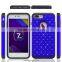 Fashional slim armor rhinestone hybrid case for iPhone 7 PLus back crystal cover