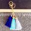 Tassel Keychain Neon tassel keychain purse charm purse decoration