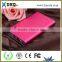 Hot large capacity dual usb portable power bank charger 12000mah