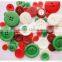 DIY Christmas decorative buttons, decoration round resin buttons