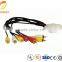 custom automotive wire and cable assembly with rca connector wiring harness
