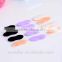 Mendior Cosmetic Beauty Eyeshadow Sticks Latex rubber foam Sponge Make Up Tools 12pcs support OEM/ODM